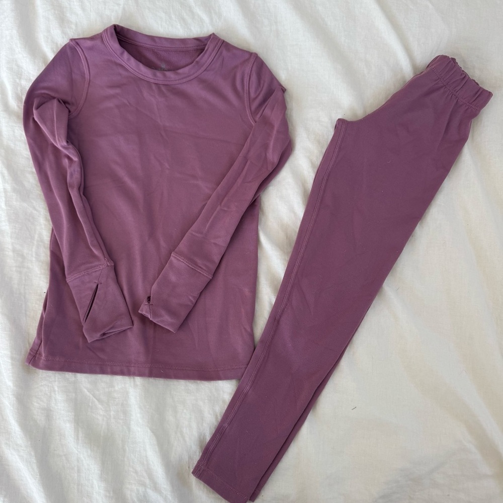 Cuddl Duds girls mauve size XS